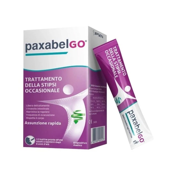 PaxabelGO Lassativo Delicato 12 Bustine - Montefarmaco PaxabelGO Lassativo Delicato 12 Bustine - Montefarmaco