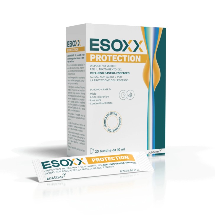 Esoxx Protection Sollievo Reflusso Gastroesofageo 20 Bustine - Esoxx