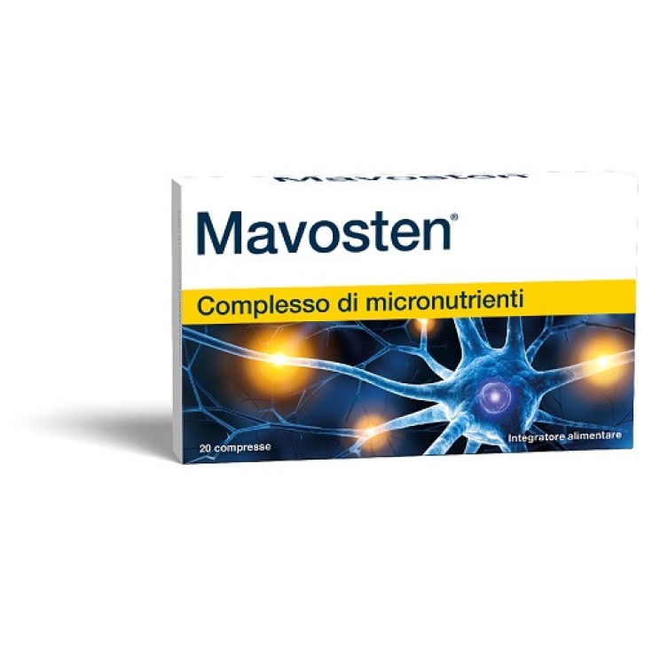 Mavosten Integratore per Sistema Nervoso 20 Compresse - Restaxil Wirkstoffe GmbH