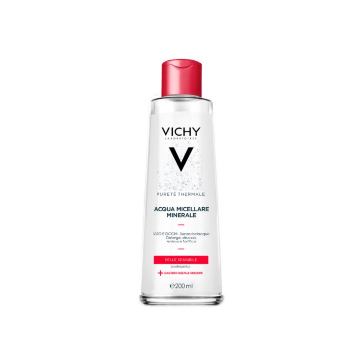 Vichy Pureté Thermale Acqua Micellare Detergente Struccante Pelle Sensibile 200ml - Vichy