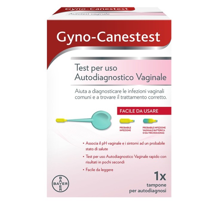 Gynocanestest Tampone Vaginale Autotest Infezioni Vaginali - Gyno Canesten