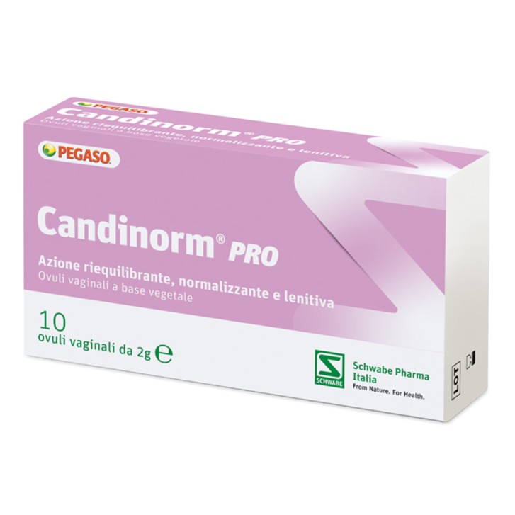 Candinorm Pro Ovuli Vaginali Riequilibrio Flora Batterica 10 Ovuli - Candinorm