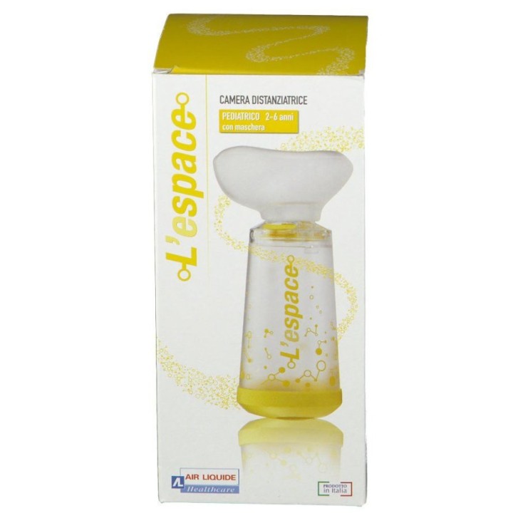 L\'Espace Camera Distanziatrice con Maschera Pediatrica Gialla L\'Espace Camera Distanziatrice con Maschera Pediatrica Gialla