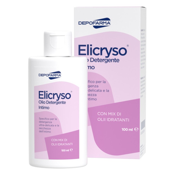 Olio Detergente Intimo per Secchezza Vaginale 100 ml - Elicryso