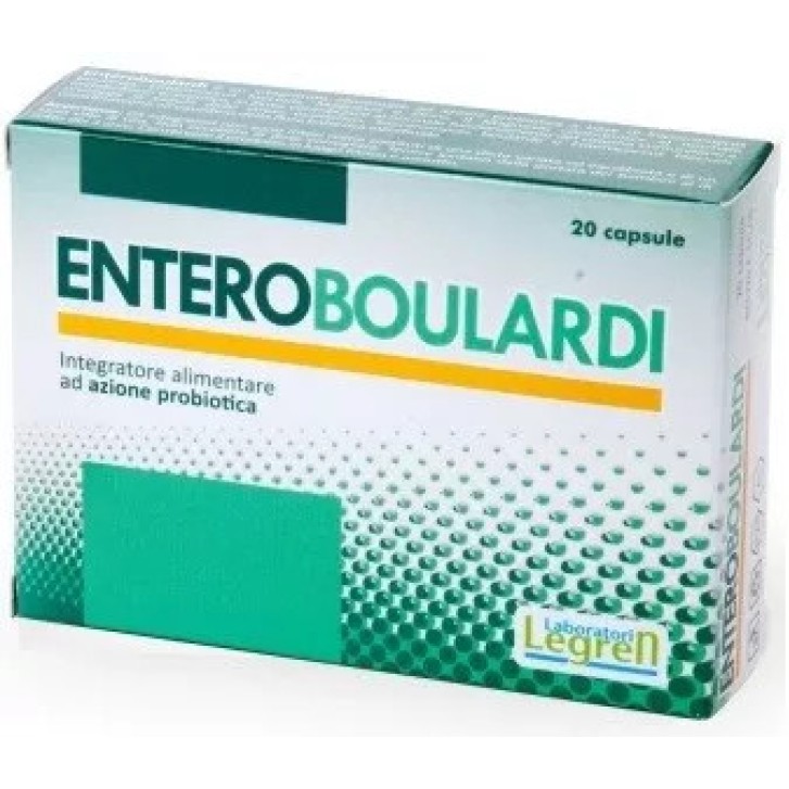 Enteroboulardi Integratore per Flora Batterica 20 Capsule - Laboratori Legren Enteroboulardi Integratore per Flora Batterica 20 Capsule - Laboratori Legren