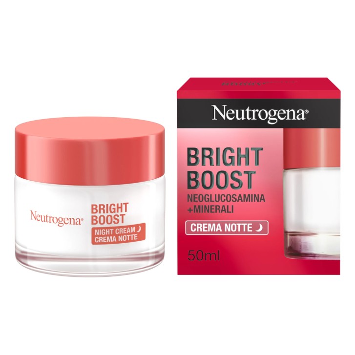 Neutrogena Bright Boost Crema Viso Notte con Neoglucosamina 50ml - Neutrogena