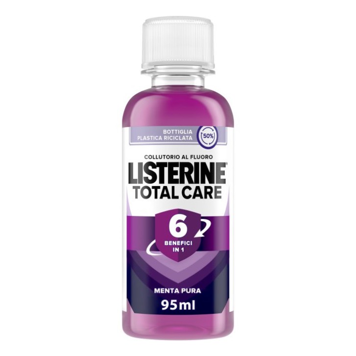 Listerine Total Care Collutorio Antiplacca e Antibatterico 95ml - Listerine