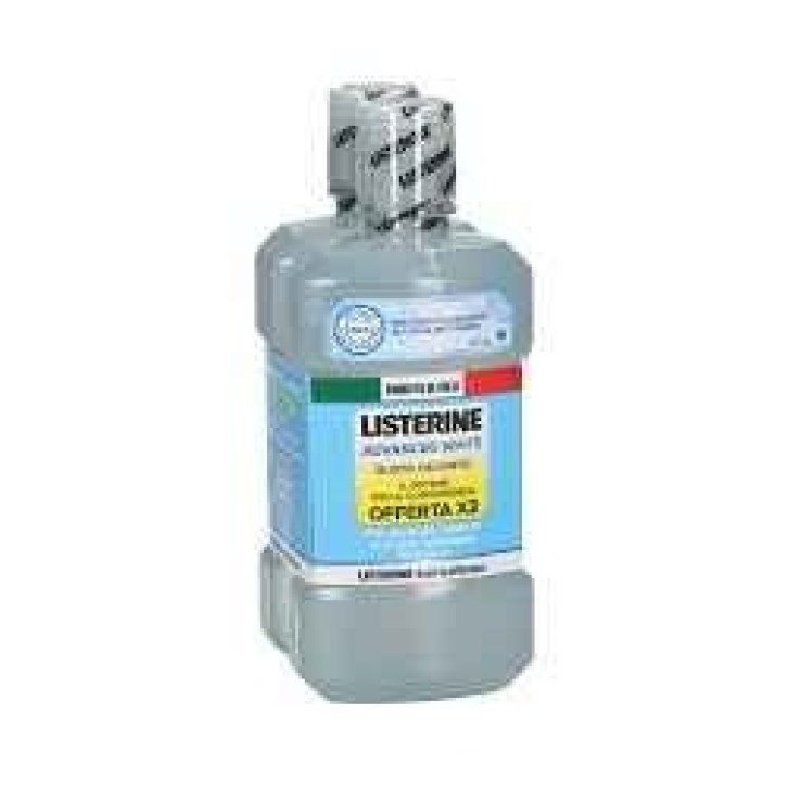 Collutorio Sbiancante Gusto Delicato 2x500ml - Listerine