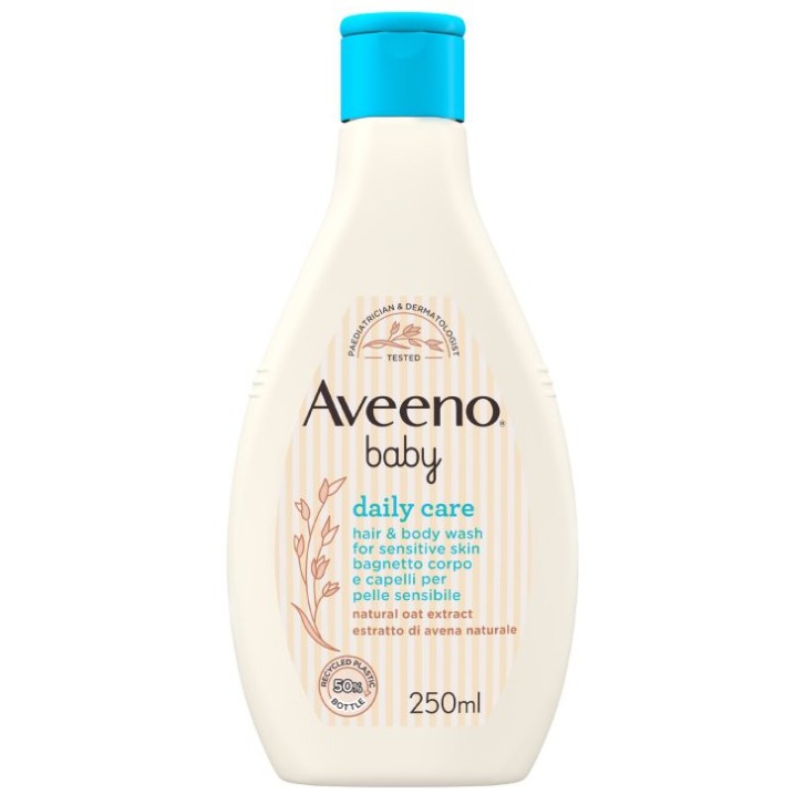 Bagnetto Corpo e Capelli Neonati 250ml - Aveeno