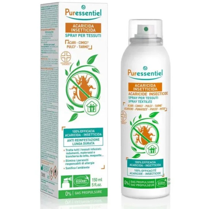 Spray Acaricida Insetticida 150ml - Puressentiel