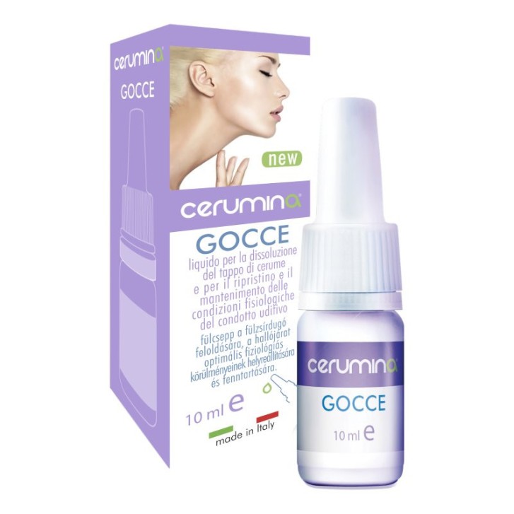 Cerumina Gocce Otologiche per Rimozione Cerume 10ml - Cerumina