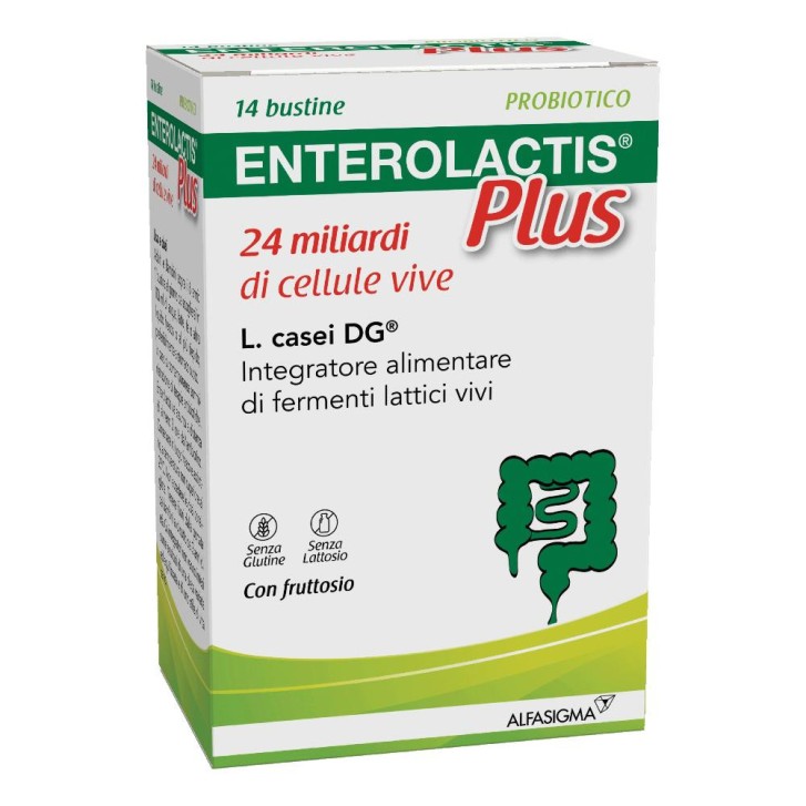 Enterolactis Integratore Alimentare Fermenti Lattici Vivi 14 Bustine - Enterolactis Enterolactis Integratore Alimentare Fermenti Lattici Vivi 14 Bustine - Enterolactis