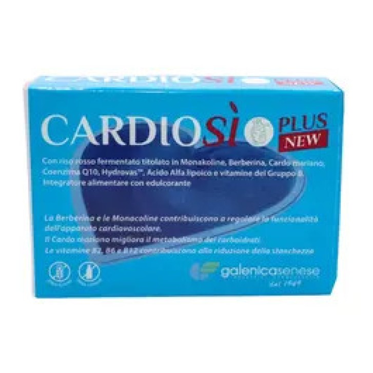Cardiosi\' Plus New Integratore Colesterolo 20 Compresse - Galenica Senese