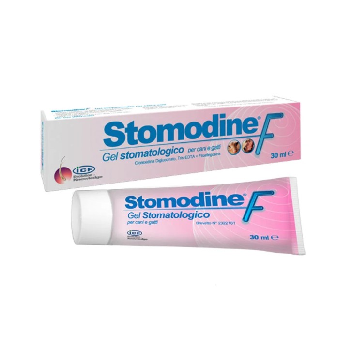Stomodine F Gel Stomatologico per Cani e Gatti 30ml - STOMODINE