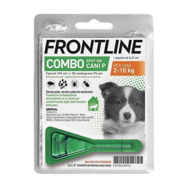 Frontline Combo Spot-On Cani Piccoli 2-10kg - Frontline