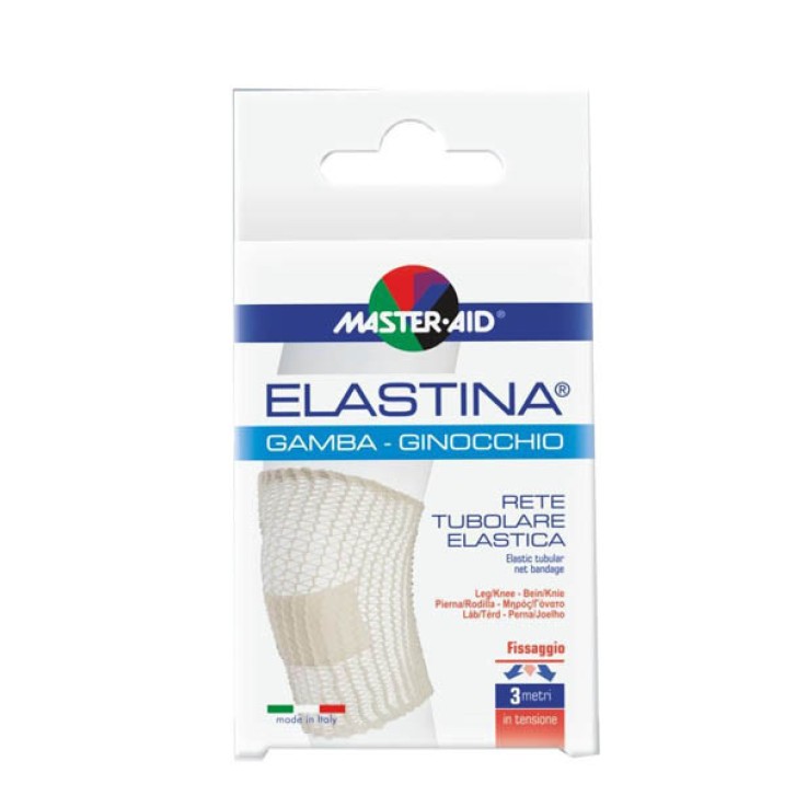 Master-Aid Elastina Rete Tubolare Elastica Gamba Ginocchio - Master-Aid Master-Aid Elastina Rete Tubolare Elastica Gamba Ginocchio - Master-Aid
