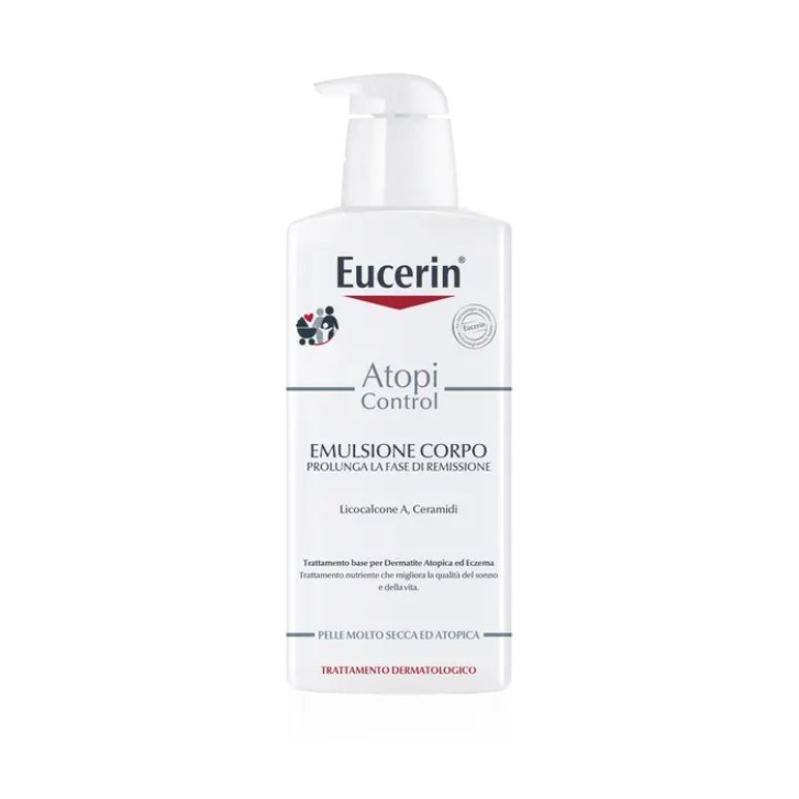 Eucerin AtopiControl Emulsione Corpo Lenitiva e Nutriente 400 ml - Eucerin