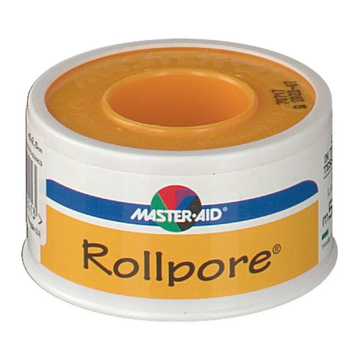 Master Aid Rollpore Cerotto TNT Bianco 5 m x 2,5 cm - Master Aid Master Aid Rollpore Cerotto TNT Bianco 5 m x 2,5 cm - Master Aid