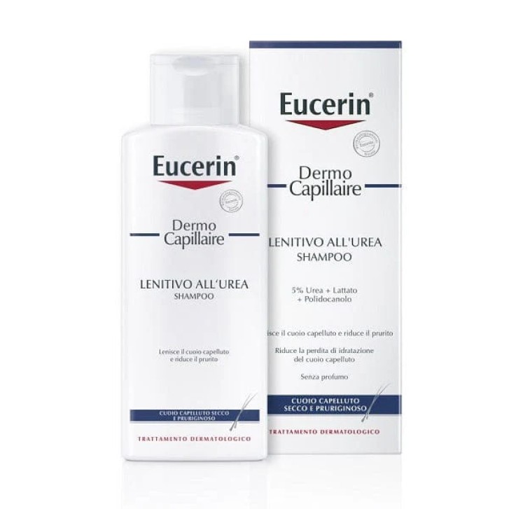 Shampoo Lenitivo Urea Eucerin DermoCapillaire 250 ml - Eucerin Shampoo Lenitivo Urea Eucerin DermoCapillaire 250 ml - Eucerin