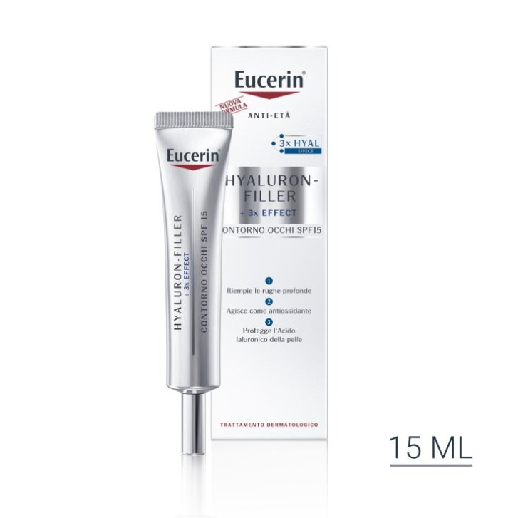 Eucerin Hyaluron-Filler Trattamento Contorno Occhi 15ml - Eucerin