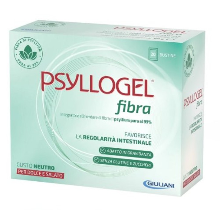 Psyllogel Fibra Integratore Regolarità Intestinale 20 Bustine - Psyllogel