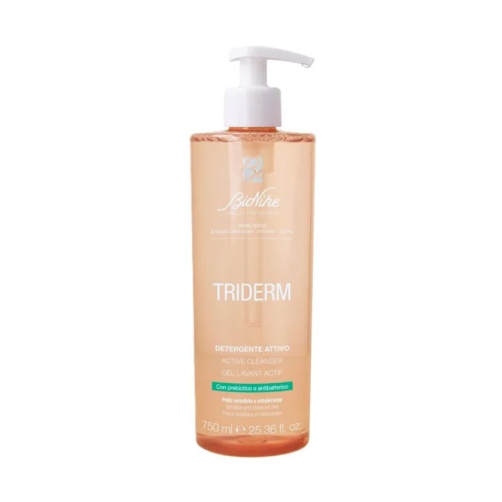 Triderm Detergente Attivo con Prebiotici e Antibatterico 750 ml - Bionike