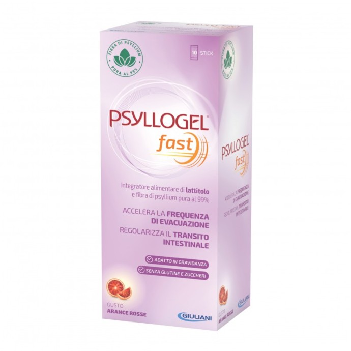 Psylologel Fast Integratore Alimentare per Regolarità Intestinale 10 Stick - Psylologel Psylologel Fast Integratore Alimentare per Regolarità Intestinale 10 Stick - Psylologel
