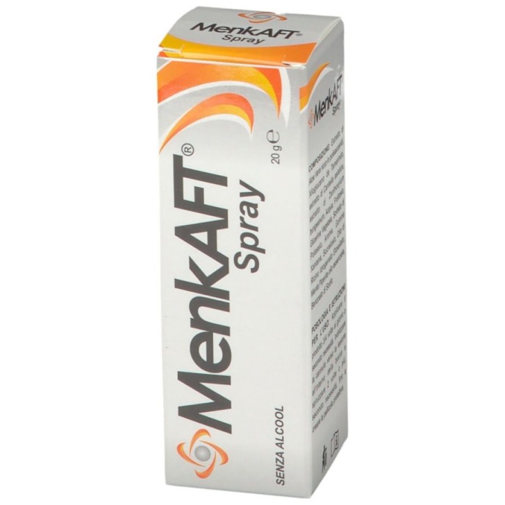 Menkaft Spray Dispositivo Medico Afte e Stomatiti 20g - Menkaft Menkaft Spray Dispositivo Medico Afte e Stomatiti 20g - Menkaft