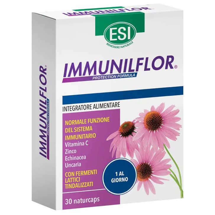Immunilflor Integratore Supporto Immunitario 30 Capsule - ESI
