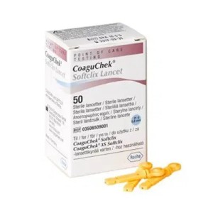 Lancette Pungidito Softclix 50 Pezzi - Coaguchek Lancette Pungidito Softclix 50 Pezzi - Coaguchek