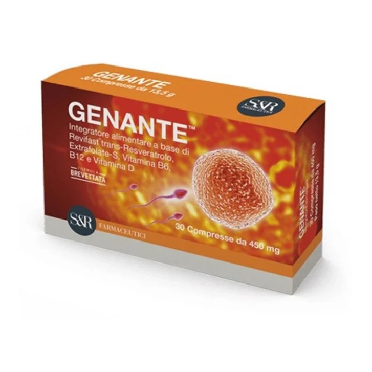Genante Integratore per Fertilità con Revifast e Vitamine 30 Compresse - S&R Farmaceutici