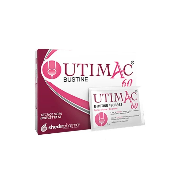 Utimac 60 Integratore Vie Urinarie 14 Bustine - Shedir