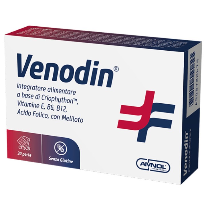 Venodin Integratore per Microcircolo 30 Perle - Amnol