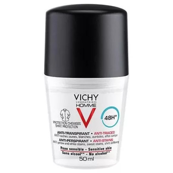 Deodorante Uomo Anti-Macchie Roll-on 50 ml - Vichy