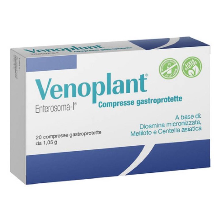 Venoplant Integratore Alimentare per Circolazione 20 Compresse - Venoplant