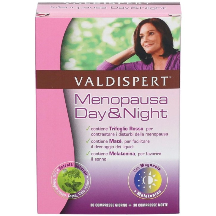 Valdispert Menopausa Day&Night, Integratore per Menopausa, 60 Compresse - Valdispert