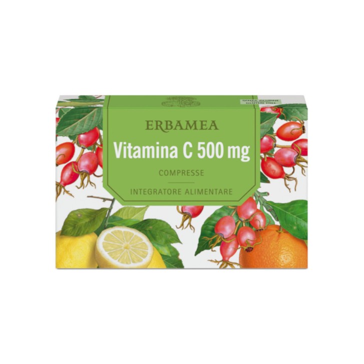 Vitamina C 500 Rinforzante 24 Compresse - Erbamea