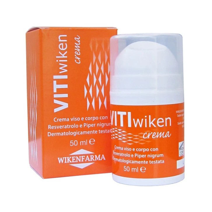 Vitiwiken Crema Viso Corpo 50ml - Wikenfarma