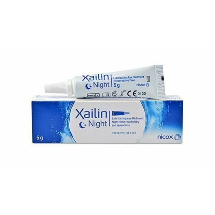 Unguento Oftalmico Lubrificante Notturno 5g - Xailin