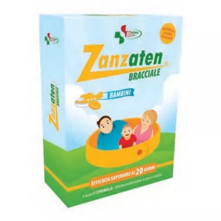 Bracciale Repellente Bambini Adulti al Silicone Profumato Cocco Vaniglia - Zanzaten