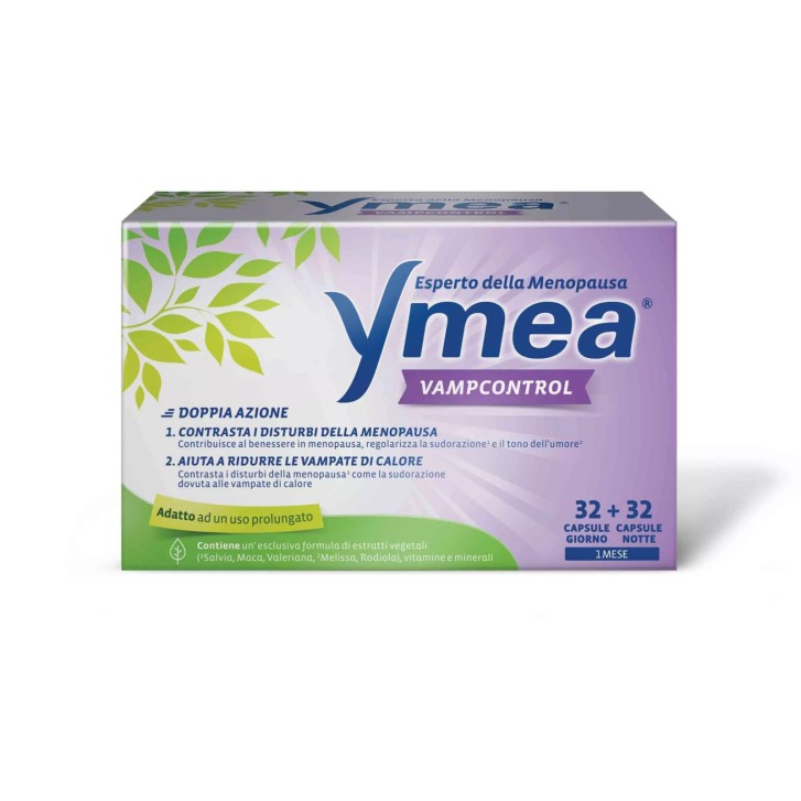 Ymea Vamp Control Integratore Alimentare Menopausa 64 Capsule - Ymea