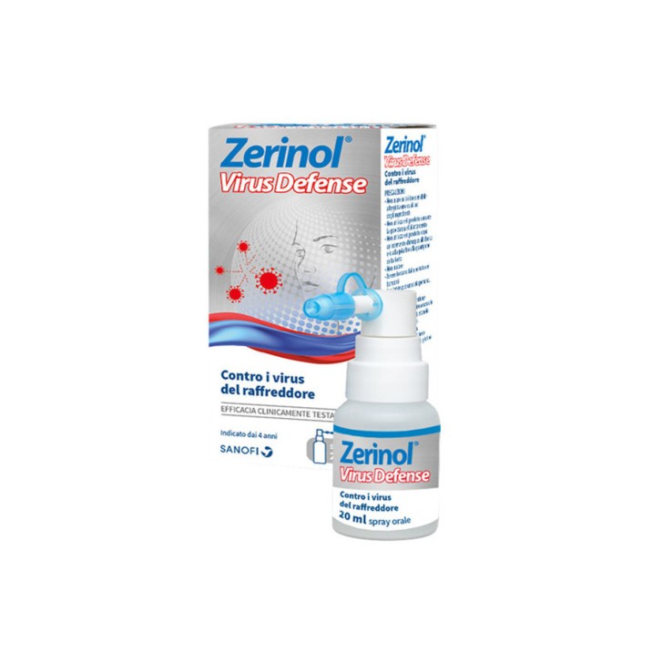 Zerinol Virus Defense Spray Orale 20ml - Zerinol Zerinol Virus Defense Spray Orale 20ml - Zerinol