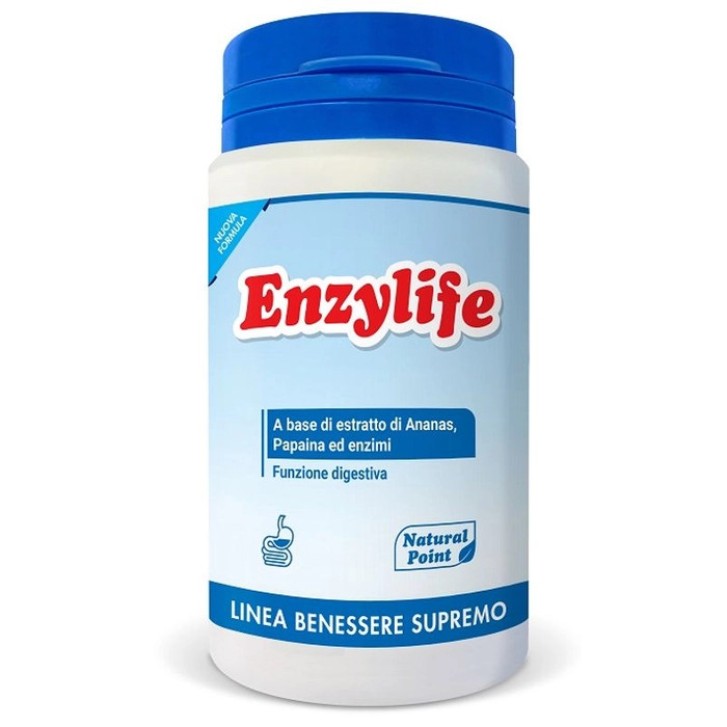 Enzylife Integratore Digestivo Naturale 90 Capsule - Natural Point Enzylife Integratore Digestivo Naturale 90 Capsule - Natural Point