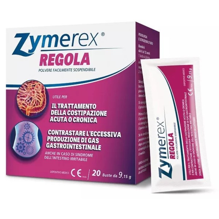 Zymerex Regola Integratore Benessere Intestinale 20 Bustine - Zymerex