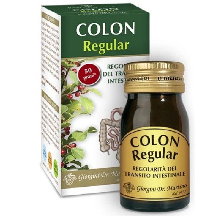 Colon Regular Integratore Alimentare per Transito Intestinale 50 Grani - Giorgini