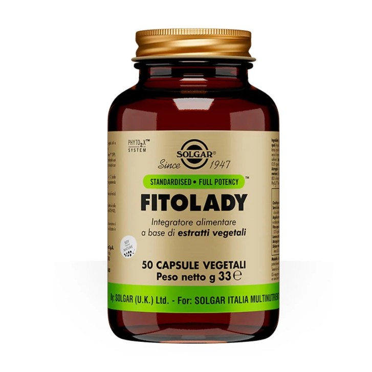 Fitolady 50 Capsule Vegetali Integratore Benessere Femminile - Solgar