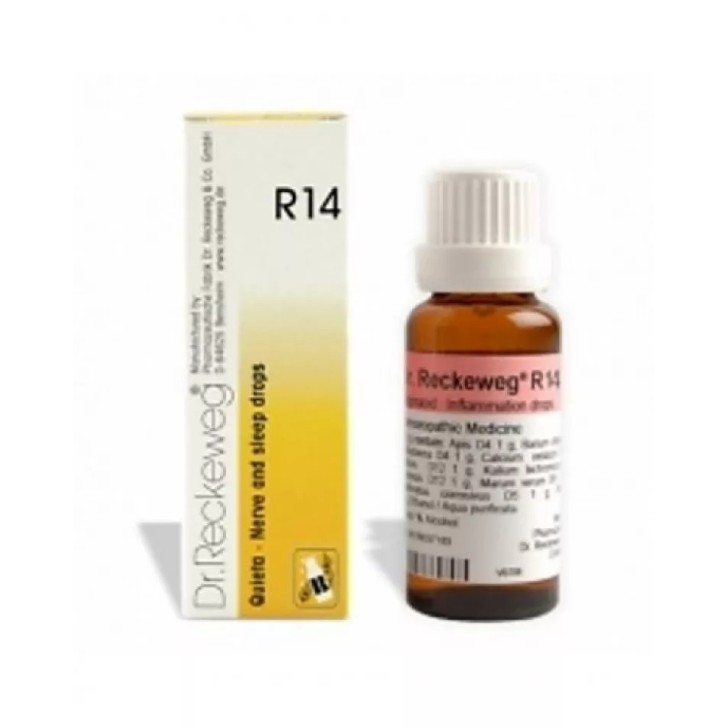 Dr. Reckeweg R14 Gocce per Insonnia e Agitazione 50ml - Dr. Reckeweg
