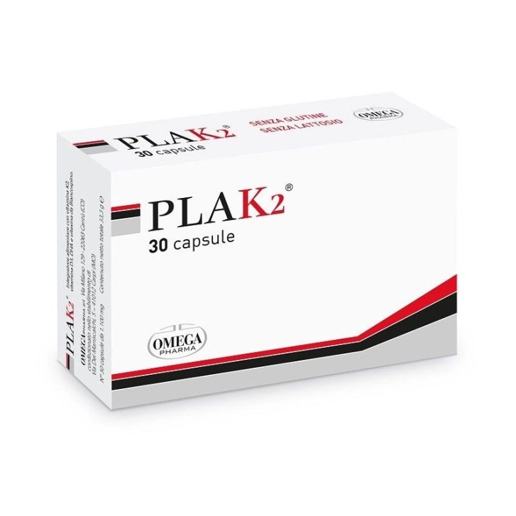 Plak2 Integratore per Circolazione e Pressione 30 Capsule - Omega Pharma