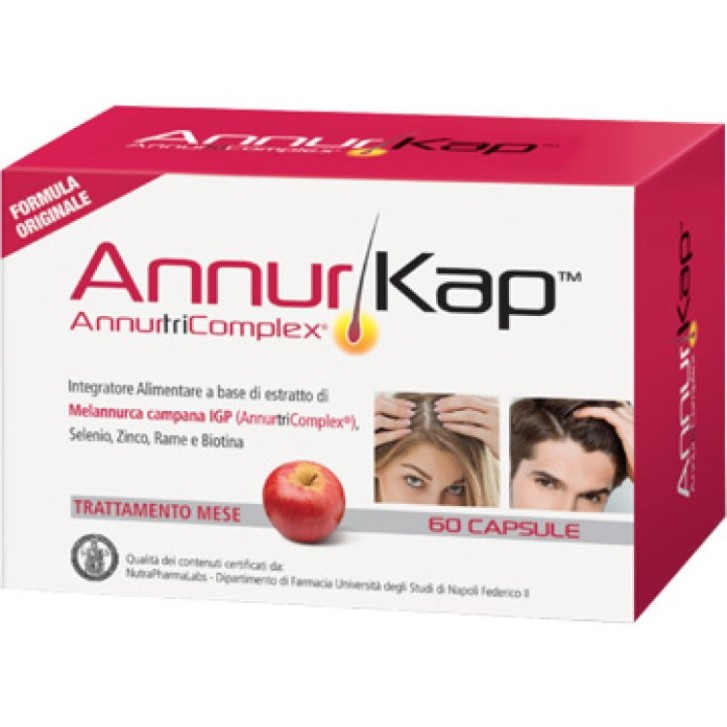 AnnurKap AnnutriComplex Integratore per Capelli 60 Capsule - DI-VA