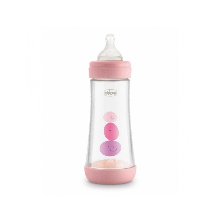 Biberon Perfect5 Chicco Flusso Veloce 300 ml Rosa - Chicco